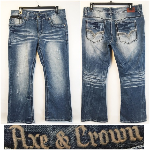 axe & crown men's jeans